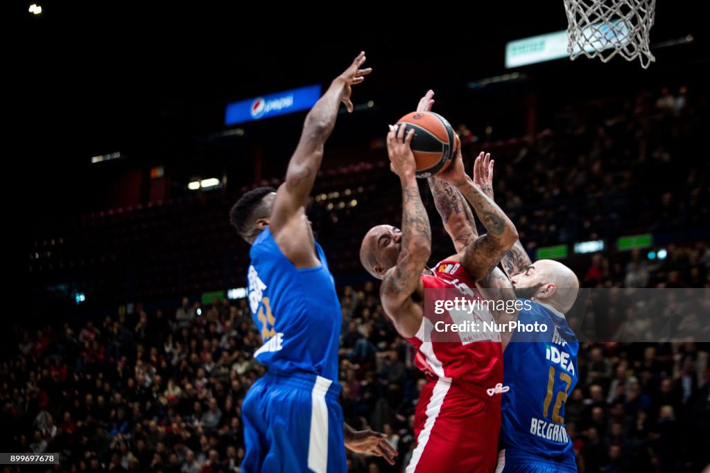 AX Armani Exchange Olimpia Milan v Crvena Zvezda mts Belgrade - Turkish Airlines EuroLeague