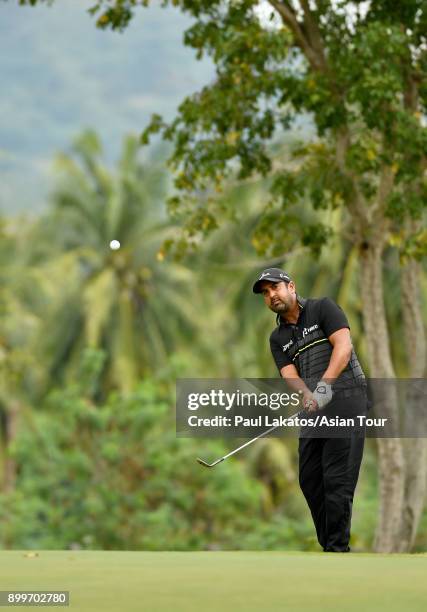 Shiv Kapur of India pictured during round three of the Royal Cup at the Phoenix Gold GCC on December 30, 2017 in Pattaya, Thailand.