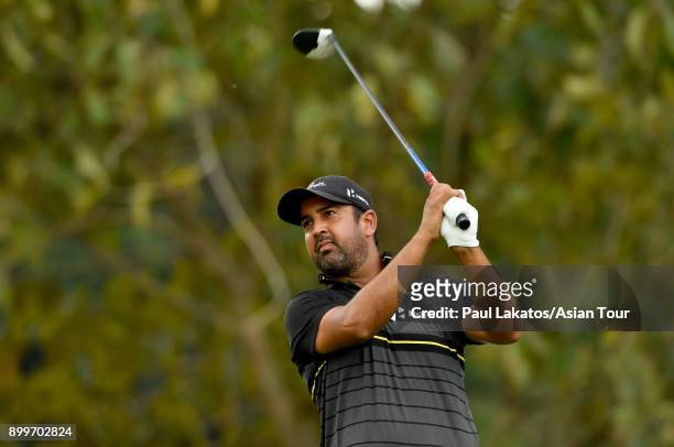 Shiv Kapur of India pictured during round three of the Royal Cup at the Phoenix Gold GCC on December 30, 2017 in Pattaya, Thailand.