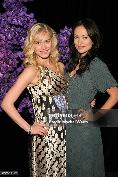 Leven Rambin and Olivia Wilde