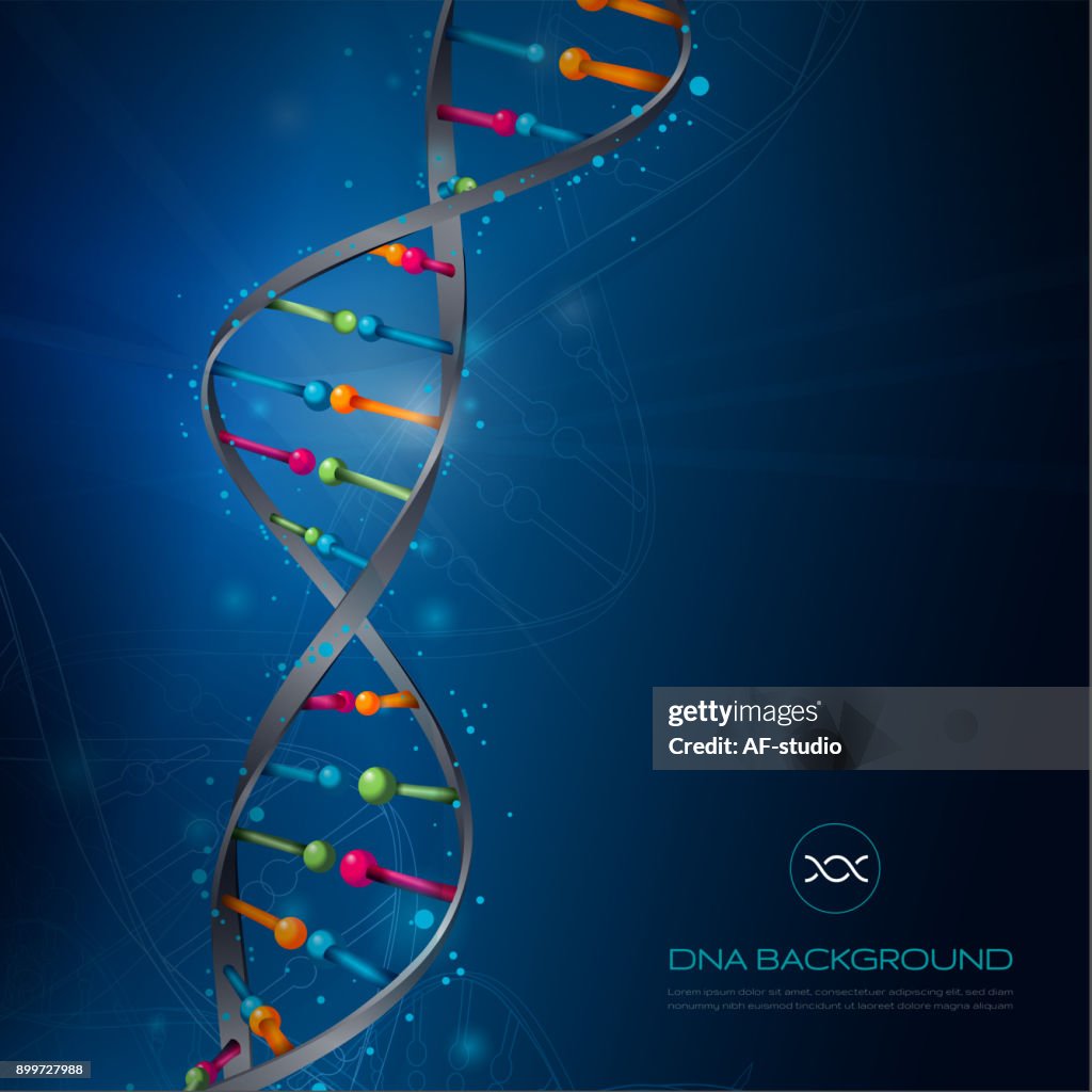 Dna Abstract Background High-Res Vector Graphic - Getty Images