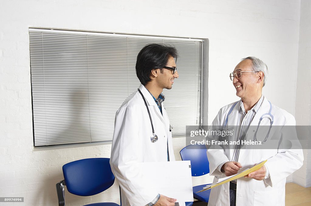 Doctors in waiting room