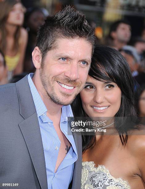 Actor Ray Park and wife Lisa arrive at the Los Angeles Special Screening "G.I. Joe: The Rise Of Cobra" at Grauman's Chinese Theatre on August 6, 2009...