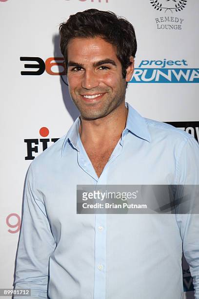 Actor Jordi Vilasuso arrives at 'Provecho' for the screening of 'Project Runway' on August 20, 2009 in Los Angeles, California.