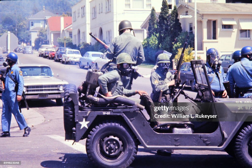 Peoples Park, Berkeley 1969
