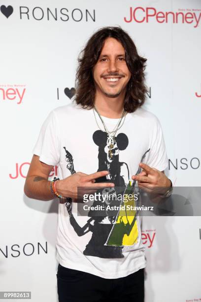 Cisco Adler attends the celebration of the I "Heart" Ronson collection on August 20, 2009 in New York City.