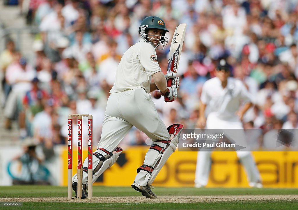 England v Australia - npower 5th Ashes Test: Day Two