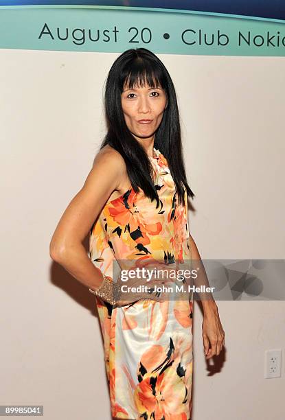 Actress Suzanne Whang attends the taping of the PBS Television Special "The Answer Is You" at Club Nokia on August 20, 2009 in Los Angeles,...