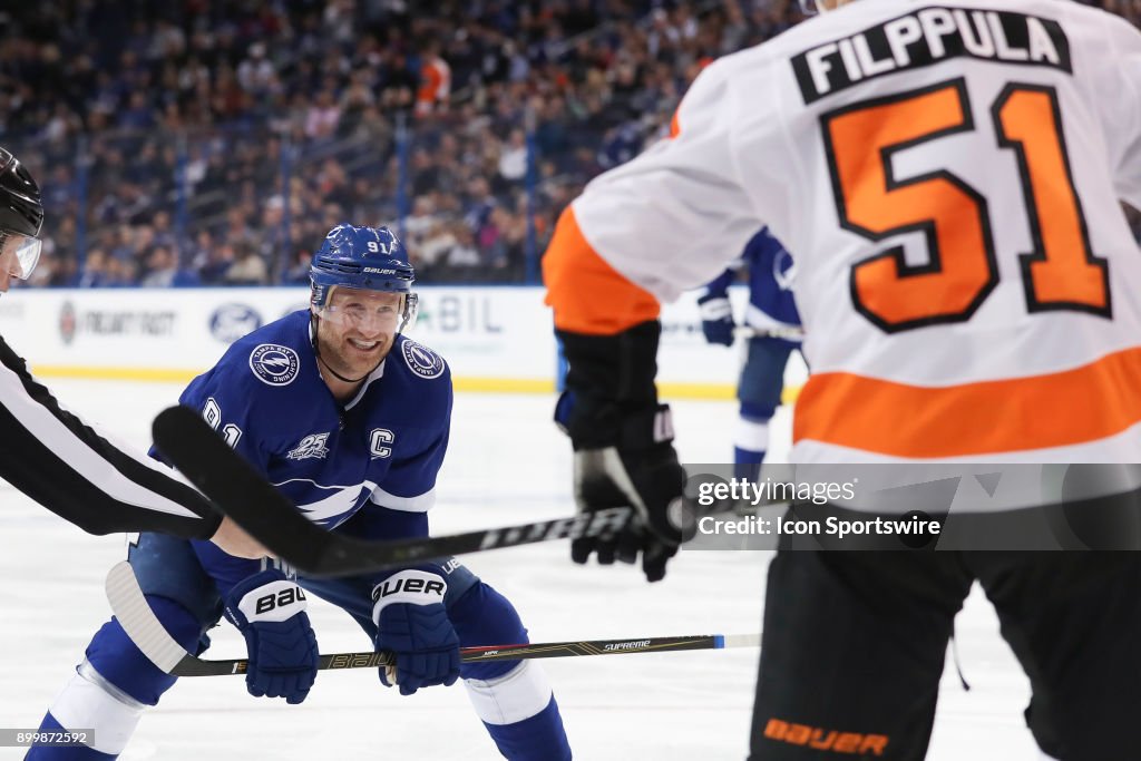 NHL: DEC 29 Flyers at Lightning