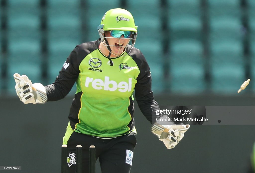 WBBL - Thunder v Hurricanes