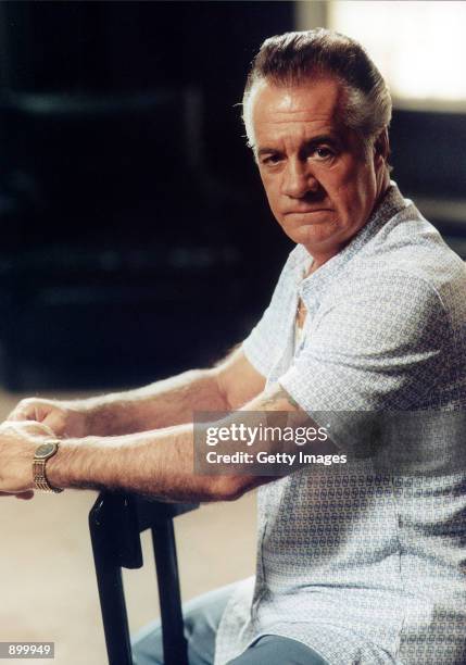 Tony Sirico, who stars as Paulie Walnuts poses for a portrait in HBO's hit television series, "The Sopranos" .