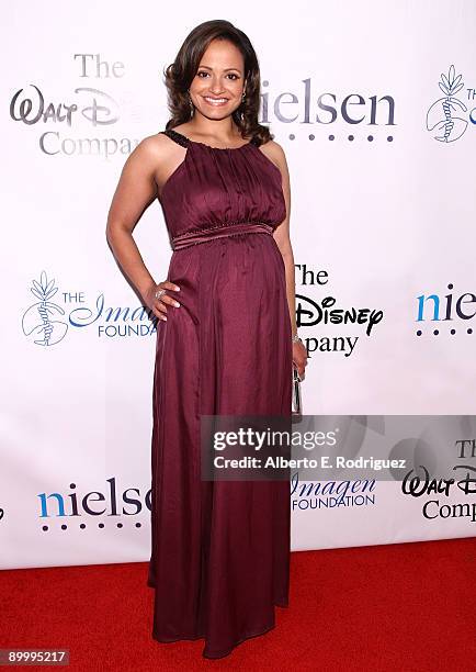 Actress Judy Reyes arrives at the 24th Annual IMAGEN Awards held at the Beverly Hilton Hotel on August 21, 2009 in Beverly Hills, California.
