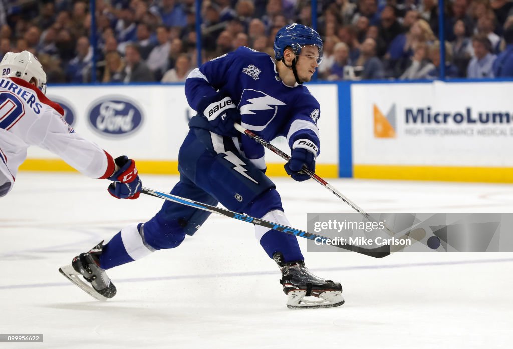 Montreal Canadiens v Tampa Bay Lightning