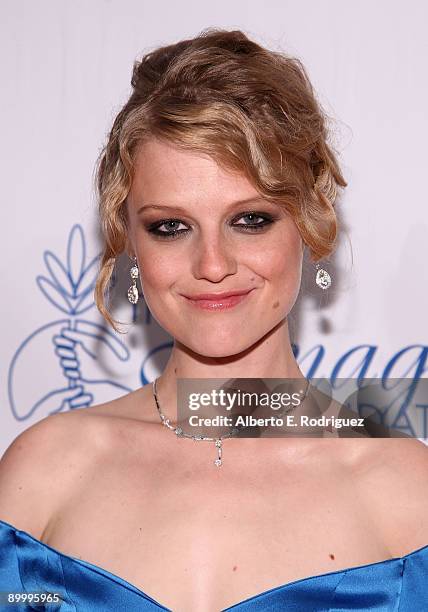 Actress Ana Layevska arrives at the 24th Annual IMAGEN Awards held at the Beverly Hilton Hotel on August 21, 2009 in Beverly Hills, California.