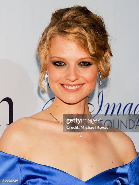 Actress Ana Layevska arrives at the 24th Annual Imagen Awards at The Beverly Hilton Hotel on August 21, 2009 in Beverly Hills, California.