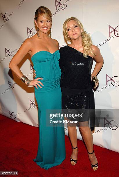 Nancy O'Dell and Jane Krakowski