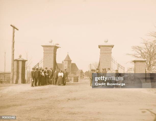 The Lincoln gates, Tuskegee Institute, Ala.