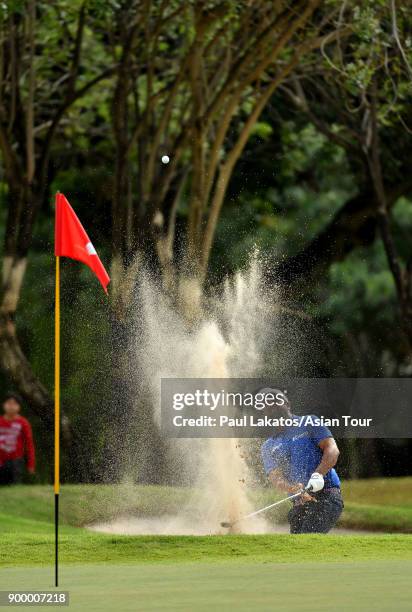 Shiv Kapur of India pictured during the final round of the Royal Cup at the Phoenix Gold GCC on December 31, 2017 in Pattaya, Thailand.