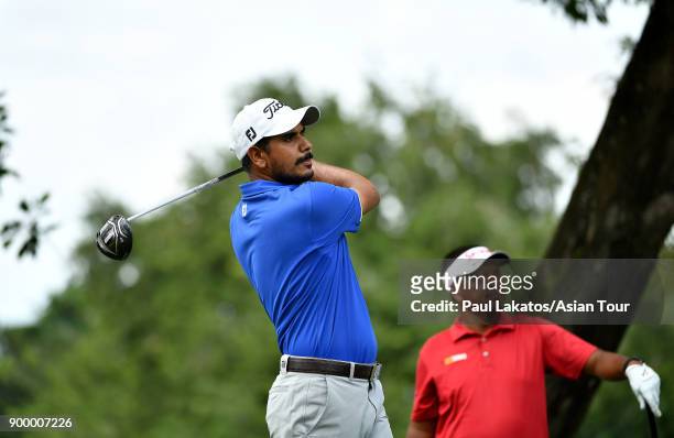 Gaganjeet Bhullar of India pictured during the final round of the Royal Cup at the Phoenix Gold GCC on December 31, 2017 in Pattaya, Thailand.