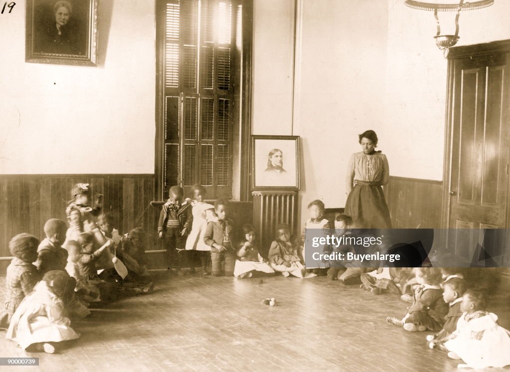 Kindergarten at Haines Normal and Industrial Institute, Augusta, Georgia