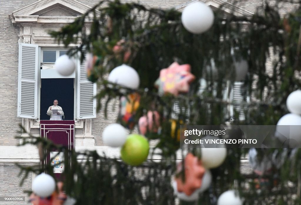 VATICAN-POPE-ANGELUS-RELIGION