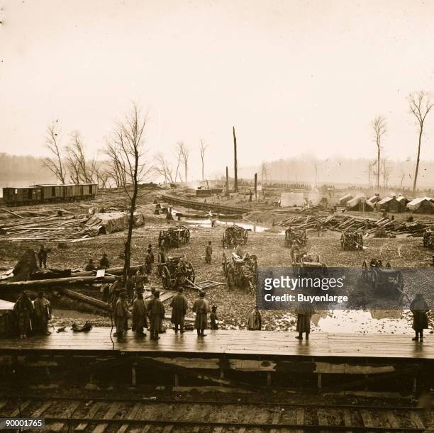Johnsonville, Tenn. Camp of Tennessee Colored Battery