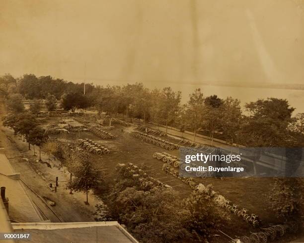 View in arsenal yard, Washington, D.C.