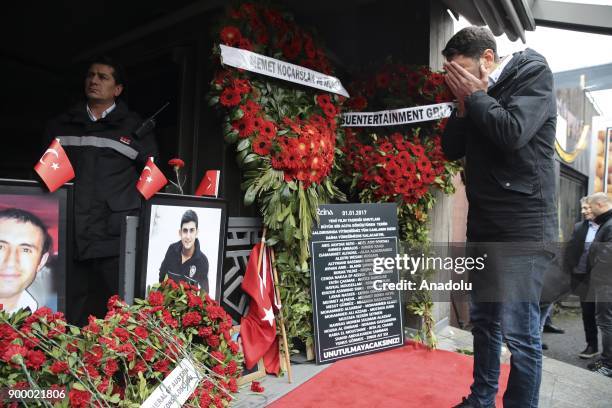 Relatives of terror attack victims who lost their lives after the deadly Daesh attack occurred at Istanbul nightclub Reina in 2017 New Years Eve,...