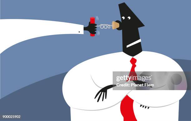 deaf - ear pulling stock illustrations