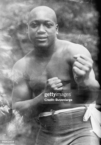 Jack Johnson, "the Galveston Giant", Heavyweight Champion of the World