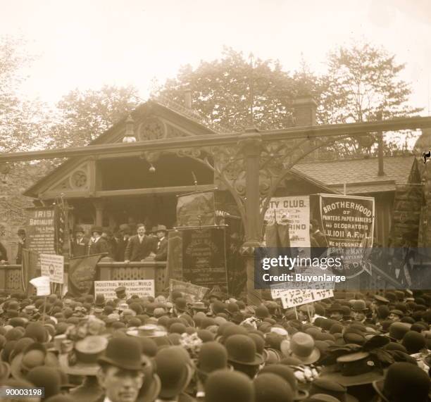 Socialist Rally in Union Square, New York