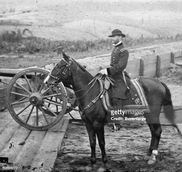 General William Tecumseh Sherman on Horseback