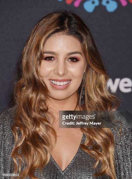 Fashion blogger Coral Deelasi arrives at the premiere of Disney Pixar's 'Coco' at El Capitan Theatre on November 8, 2017 in Los Angeles, California.