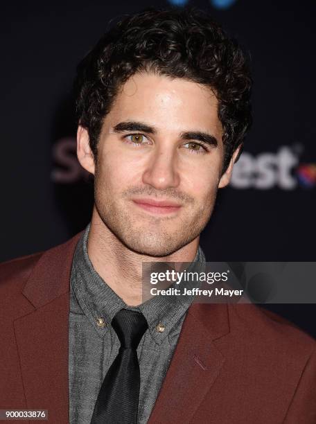 Actor Darren Criss arrives at the premiere of Disney Pixar's 'Coco' at El Capitan Theatre on November 8, 2017 in Los Angeles, California.