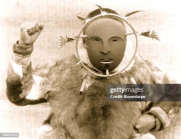 Ceremonial mask--Nunivak