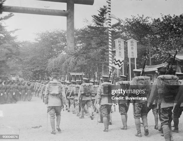 Yasukuni Shrine (???? Yasukuni Jinja is a Shinto shrine located in Chiyoda, Tokyo, Japan. It is dedicated to the kami of soldiers and others who died...