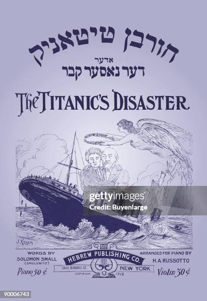 This song sheet enitled the Wet Deep is about the sinking of the Titanic on which the owners of Macy's Department store in New York drowned. While...