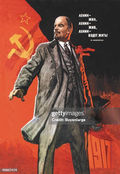 Lenin Lived, Lenin Is Alive, Lenin Will Live, Nachrichtenfoto