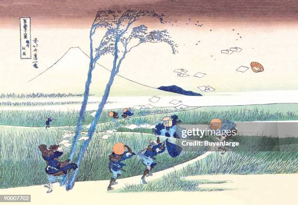 Katsushika Hokusai was a Japanese artist, ukiyo-e painter and printmaker of the Edo period. He is best-known as author of the woodblock print series...