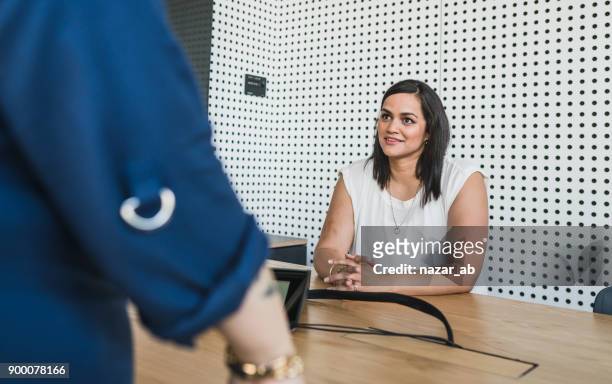 small office meeting. - small office building exterior stock pictures, royalty-free photos & images