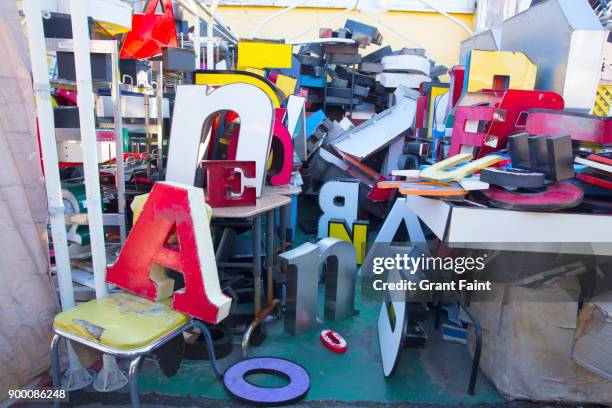 Used Sign Letters 557 Jumbled Alphabet Letters Stock Photos, High-Res Pictures, and ...
