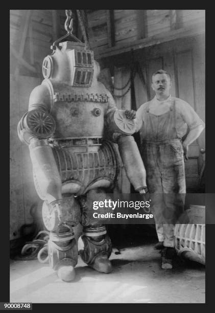 Diver With Diving Suit