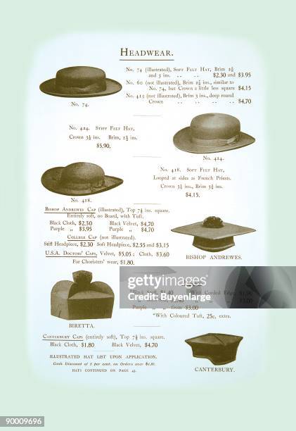 Clerical Ruffel Clerical Headgear Photos and Premium High Res Pictures - Getty Images