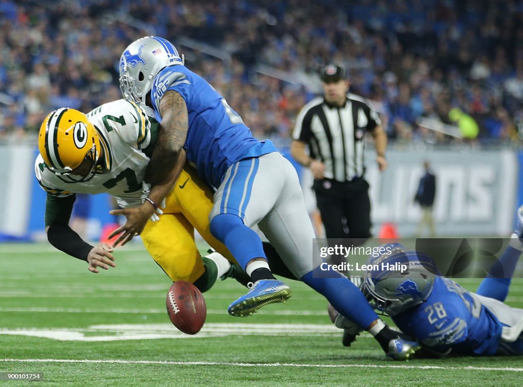 Green Bay Packers v Detroit Lions
