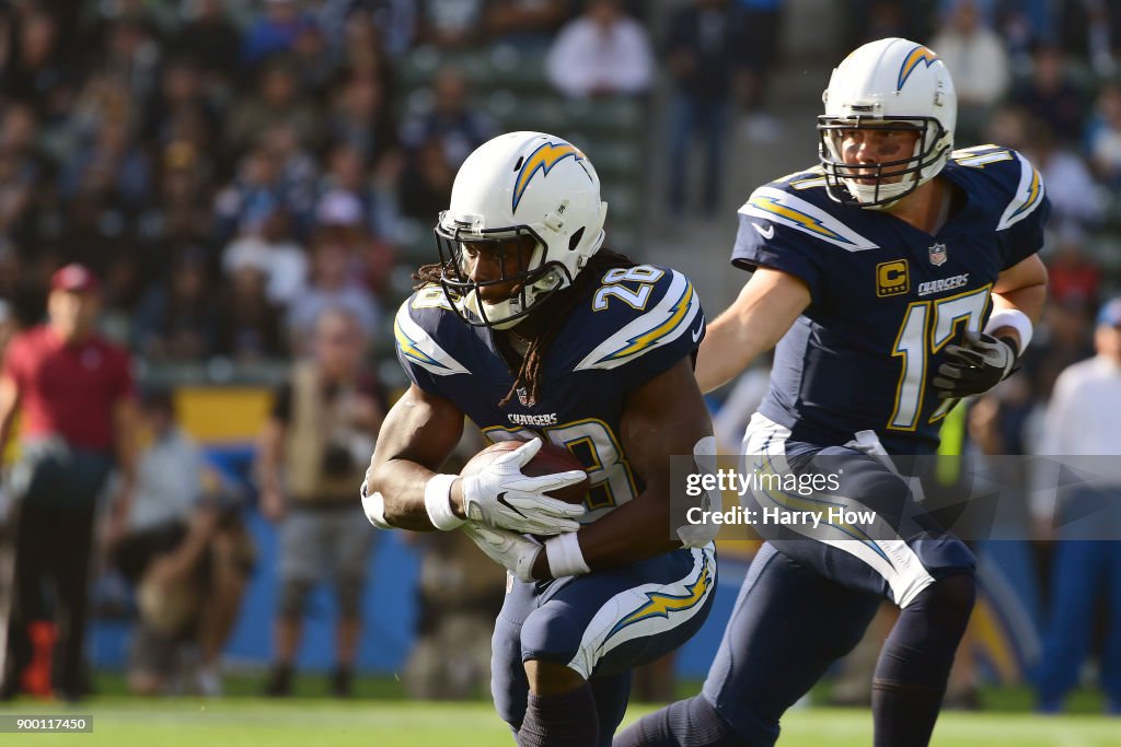 Oakland Raiders v Los Angeles Chargers