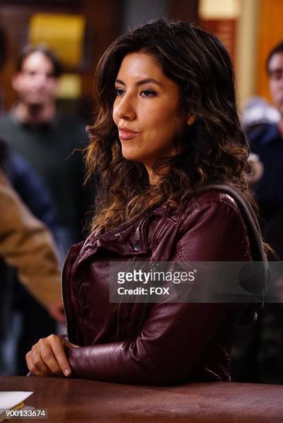 Stephanie Beatriz in the Game Night - The Favor special one hour episode of BROOKLYN NINE-NINE airing Tuesday, Dec. 12 on FOX.