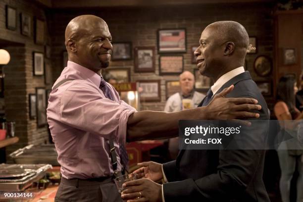 Terry Crews and Andre Braugher in the "The Venue" episode of BROOKLYN NINE-NINE airing Tuesday, Nov. 7 on FOX.