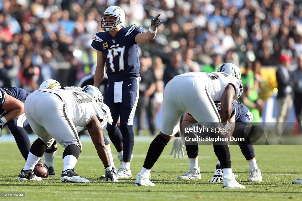 Oakland Raiders v Los Angeles Chargers