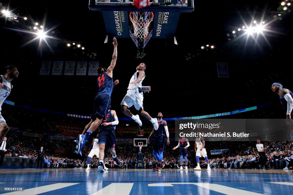 Dallas Mavericks v Oklahoma City Thunder