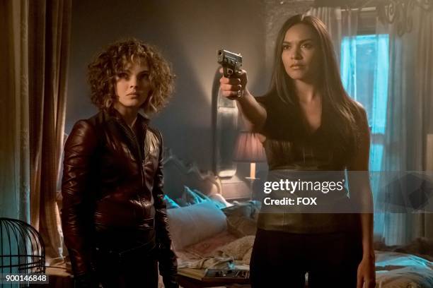 Camren Bicondova and Jessica Lucas in "The Fear Reaper" episode of GOTHAM airing Thursday, Sept. 28 on FOX.